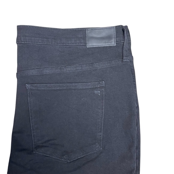 Madewell 10” High Rise Black Distressed Jeggings NWT Women’s Size 35 Petite - Picture 3 of 12